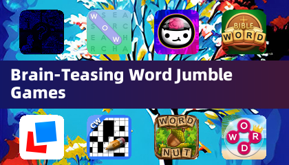 두뇌 자극 단어 스크램블 게임