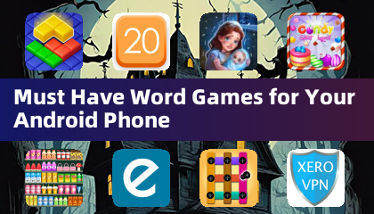 Must Have Word Games for Your Android Phone
