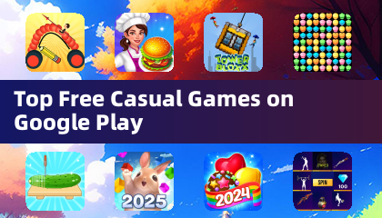 Google Playで人気の無料カジュアルゲーム