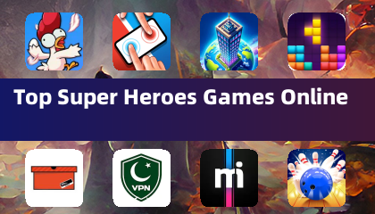 Top Super Heroes Games Online