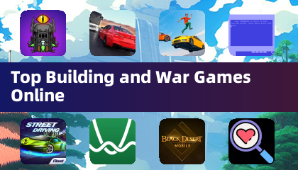 オンラインで人気の建設ゲームと戦争ゲーム