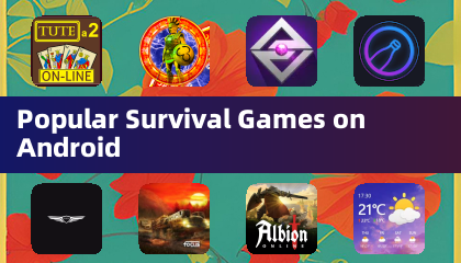 Androidで人気のサバイバルゲーム