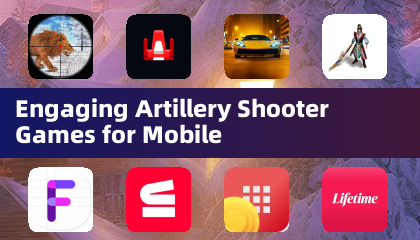 行動裝置用趣味炮擊射擊遊戲