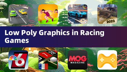 Gráficos Low Poly em Jogos de Corrida