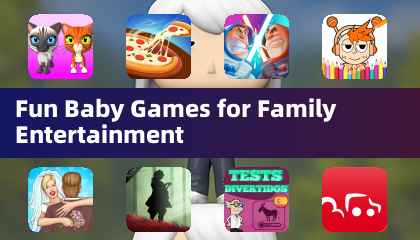 Jogos divertidos para bebês para entretenimento familiar