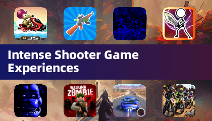 Experiências de jogo de tiroteio intensas