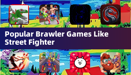 Jogos Populares de Brawler como Street Fighter