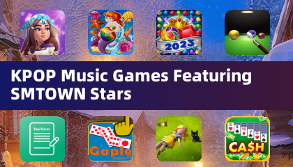 包含SMTOWN明星的KPOP音乐游戏